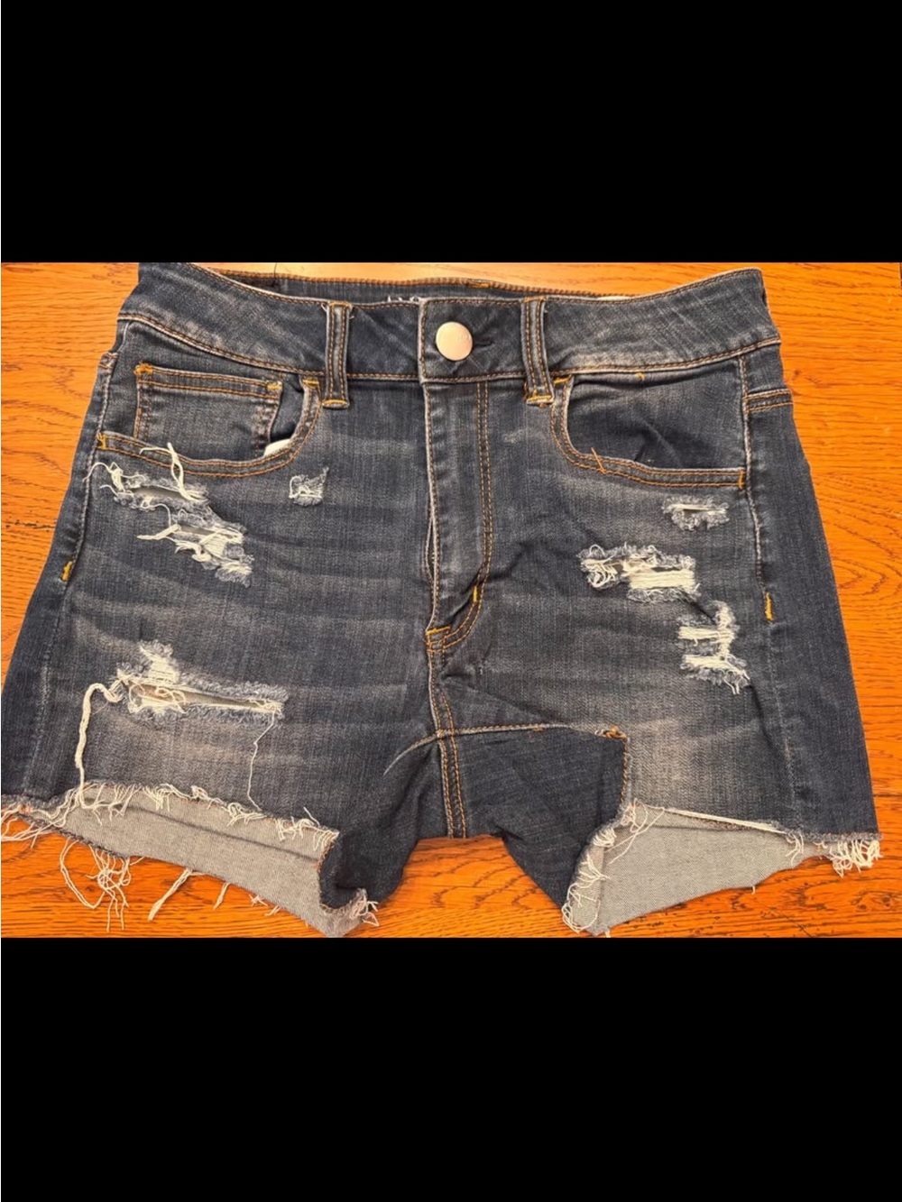 American Eagle Hi-Rise Jean Shorts